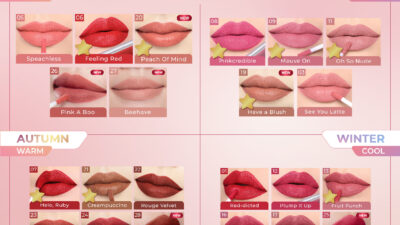 varian wardah lip cream
