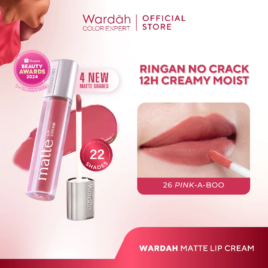 wardah latte lipcream harga terbaru